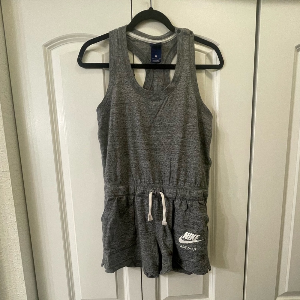 Nike Charcoal Grey Athletic Romper